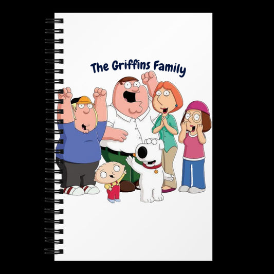 "The Griffins" Spiral notebook